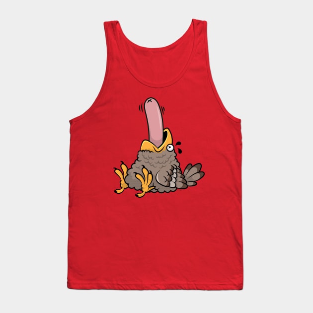 Glutton Bird Tank Top by JenniferSmith